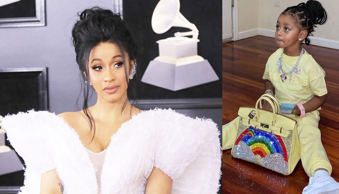 Cardi B raises eyebrows as she treats daughter Kulture with an ...