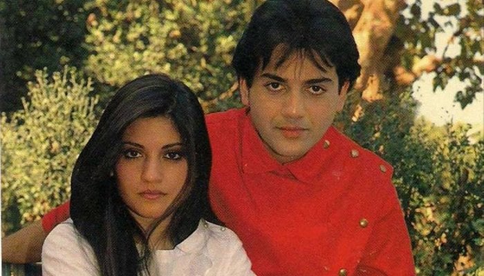 A file photo of Zohaib and Nazia Hassan.