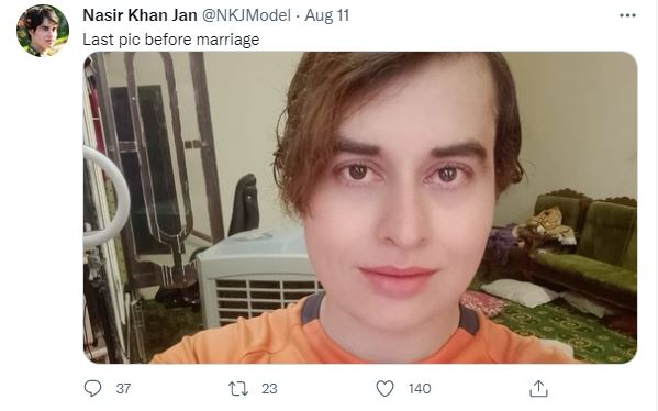 Nasir Khan Jan says he is finally married, shares photo with bride