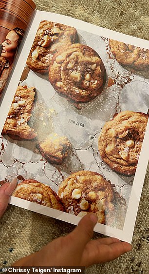 Chrissy Teigen dedicates new cookbook to late son Jack