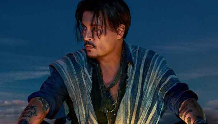 Johnny Depp uses Instagram for the first time in three months to promote his film