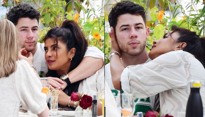 Nick Jonas and Priyanka Chopra seen all over each other during lunch date in London