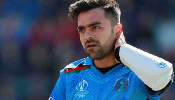 Afghan cricketer Rashid Khan.