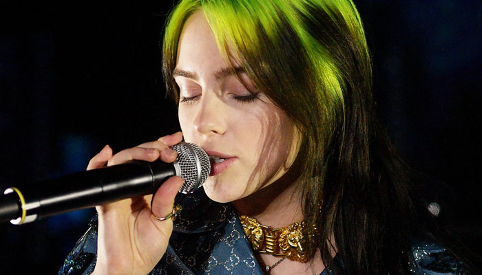 Billie Eilish doing superb on RS200 chart