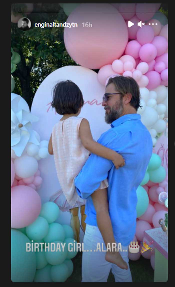 Engin Altan Duzyatan aka Ertugrul shares a glimpse of daughter Alara’s birthday celebrations