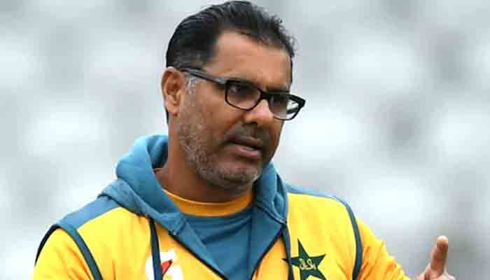Pakistan cricket team’s bowling coach Waqar Younis.
