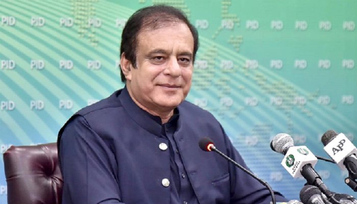 The EVMs cannot be tampered with as they arent connected to the internet, says Federal Minister for Science and Technology Shibli Faraz. File photo