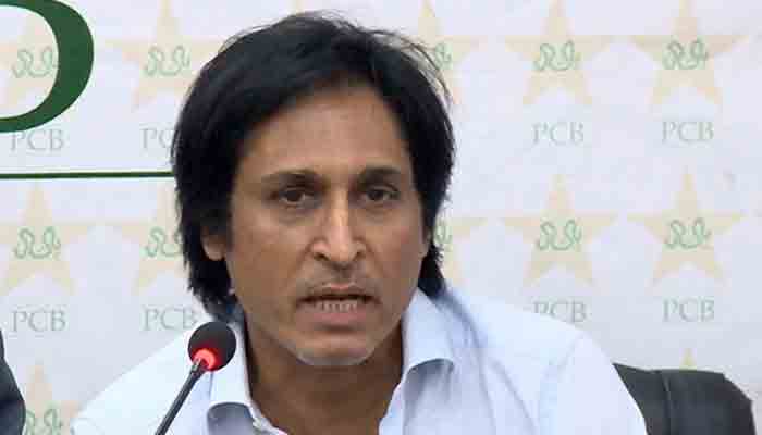 Former Pakistan cricketer Ramiz Raja