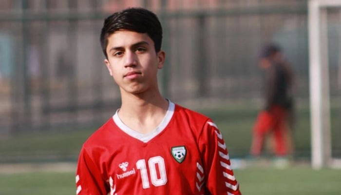 Zaki Anwari died at the Kabul airport while trying to flee Kabul, his soccer federation said. — Afghan Soccer Federation