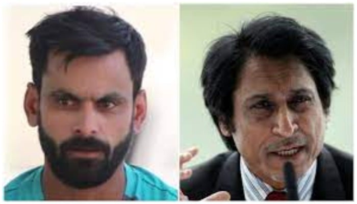 All-rounder Mohammad Hafeez (left) andformer Pakistan captain Ramiz Raja (right). — File photo