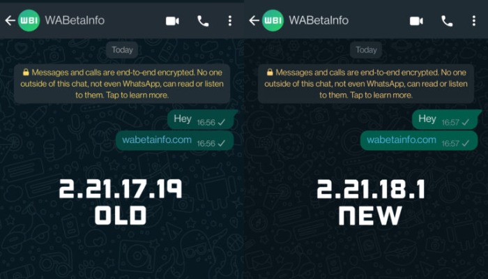 Picture showing new colours for WhatsApp dark mode. Courtesy: WABetaInfo.