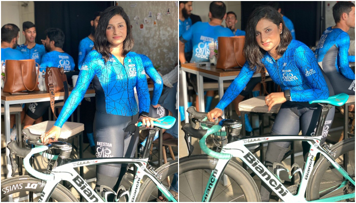 Asma Jan - a cyclist striving to make her grandfathers dream come true