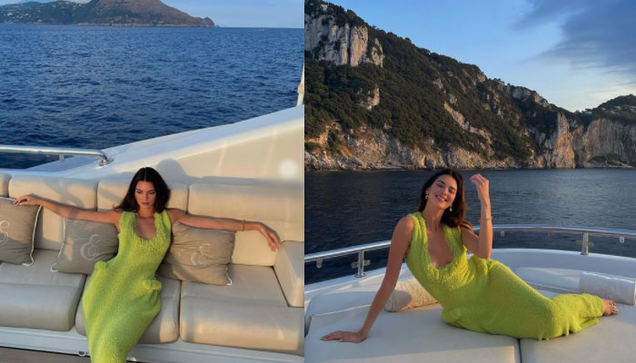 Kendall Jenner sets pulses racing with latest photoshoot on a yacht