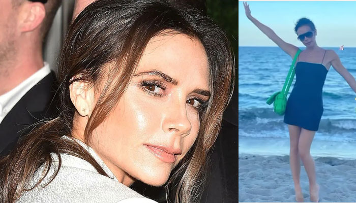 Victoria Beckham looks stunning in timeless frock with oversized sunglasses