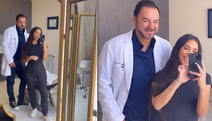 Kim Kardashian visits celebrity plastic surgeon to elevate her beauty