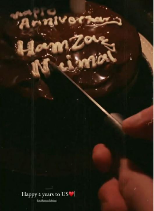 Hamza Ali Abbasi, Naimal Khawar Khan celebrate second wedding anniversary