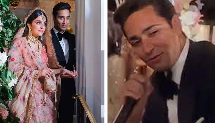 A video of Junaid crooning kya hua tera waada at his wedding reception had gone viral on social media platforms yesteray.