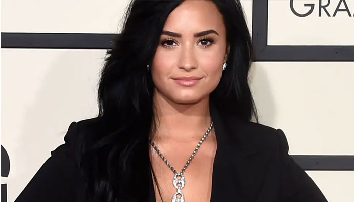 Picture: Demi Lovato shows off song lyric tattoo