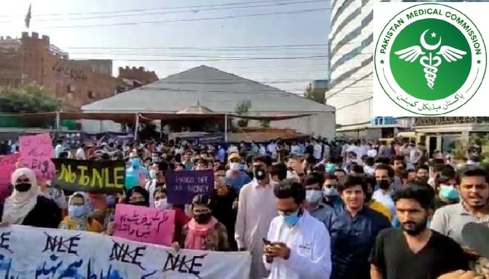 Doctors Stage Protest in Lahore on 27th August 2021. Courtesy:Doctors Wake-Up Movement/DWMOfficial