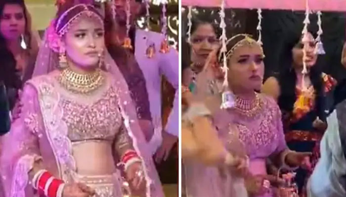 Watch: Reason why this Indian bride refused to enter her wedding venue in viral video