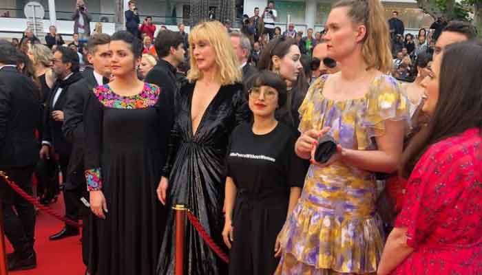 Afghan filmmaker Shahrbanoo Sadat says she was lucky to flee Kabul