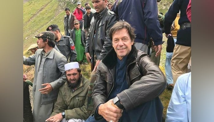 Prime Minister Imran Khan atKhyber Pakhtunkwas Kohistan District in 2017. — Instagram