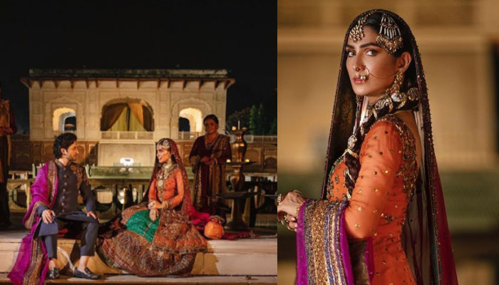 Ayeza Khan, Danish Taimoor bring back Mughal Era in regal photos