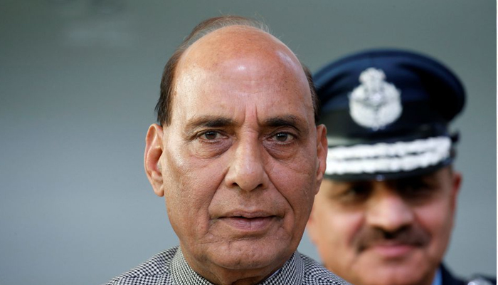 Indian Defence Minister Rajnath Singh — Reuters