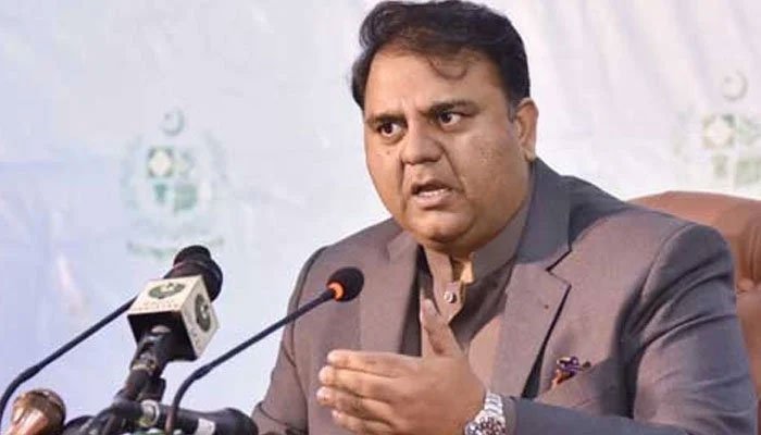 Federal Minister for Information and Broadcasting Fawad Chaudhry. Photo: Geo.tv/ file