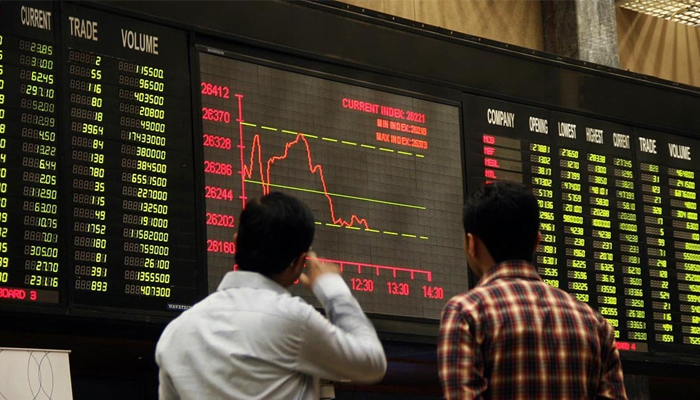 Benchmark KSE-100 index at the Pakistan Stock Exchange — AFP/File