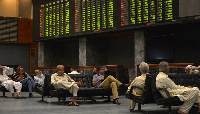 Benchmark KSE-100 index at the Pakistan Stock Exchange — AFP/File