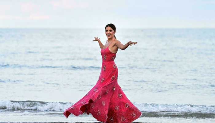 Italian actress Serena Rossi will host both the opening and closing nights of the festival. Photo: AFP