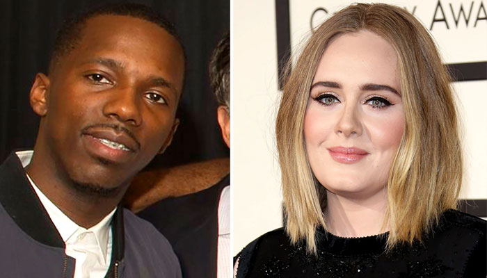 Adele rocks mini skirt for a romantic date with her new beau Rich Paul