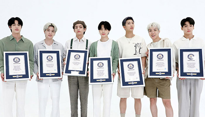 BTS secures 2022 Guinness Hall of Fame with 23 records