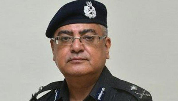 Sindh police chief Mushtaq Ahmed Mahar. Photo: file