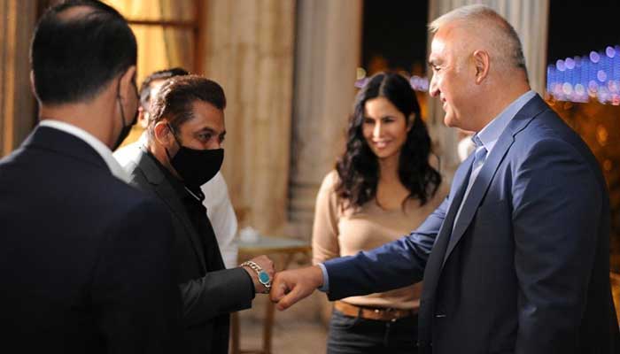 Salman Khan, Katrina Kaif meet Turkish minister