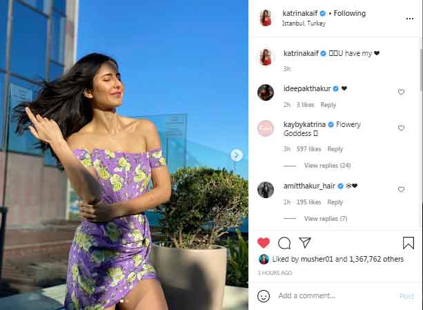 Katrina Kaif falls in love with Turkey