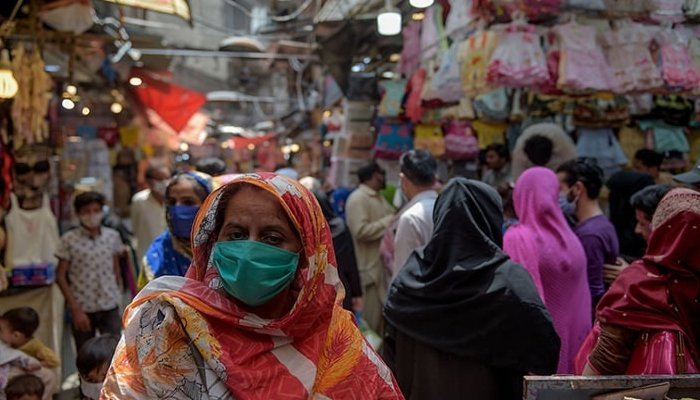 The total number of positive cases since the pandemic started now stands at 1,182,918 in Pakistan. Photo: AFP