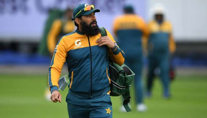 Pakistan cricket team head coach Misbahul Haq. Photo: file