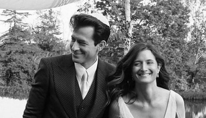 Mark Ronson paid tribute to his new wife Grace Gummer as he shared a photo of them from their wedding