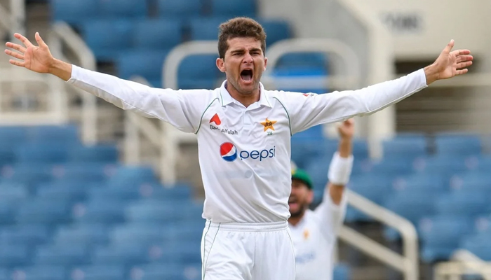 Pakistans fast bowler Shaheen Shah Afridi — AFP/File