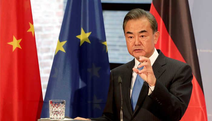 Chinas foreign minister Wang Yi. — Reuters