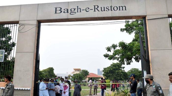 Pakistan Rustom Years later, Karachi's Bagh-e-Rustom park opens for public again