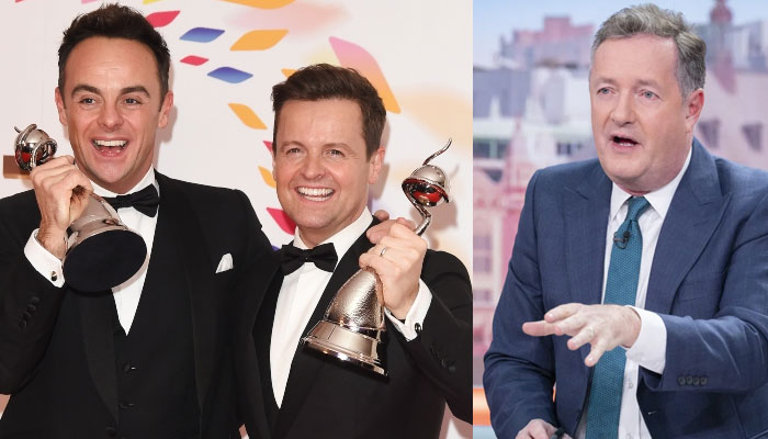 Ant and Dec react to Piers Morgans comments about them ahead of NTAs