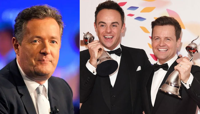 Piers Morgan shocked over Ant and Decs victory at the National Television Awards