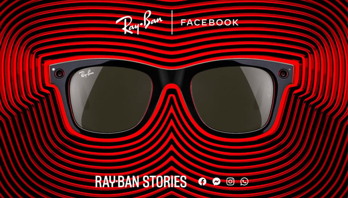 The Ray-Ban Stories shades can take pictures and video upon the wearers voice commands, and the frames can connect wirelessly to Facebooks platform through an app. — AFP