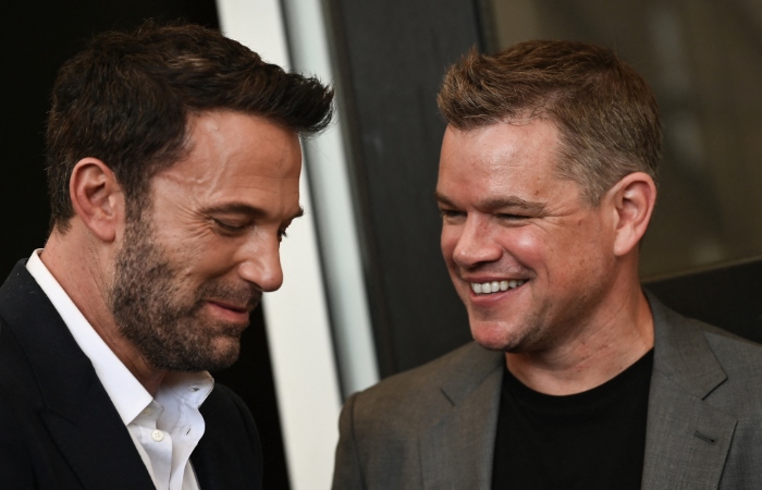 The film is co-written by Affleck and Damon, the first time the two have written a scriot since Good Will Hunting