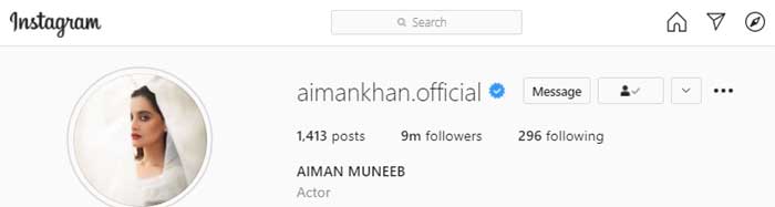 Ayeza Khan reaches 10 million Instagram followers