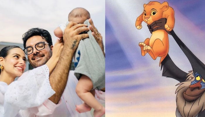 Yasir Hussain, Iqra Aziz create their own version of Lion King ft. Kabir