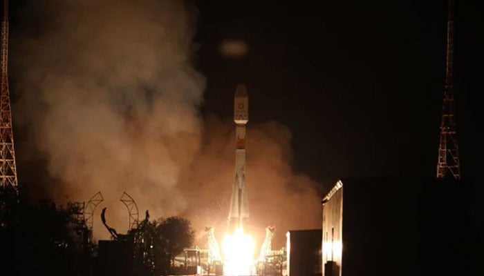 It was the sixth launch of OneWeb satellites this year. Source: Twitter/Roscosmos